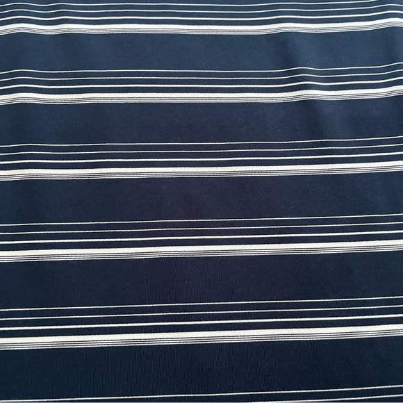 Walter Hagen Essentials Men’s Blue White XXL Striped Polo Golf Shirt in EUC - Picture 4 of 7